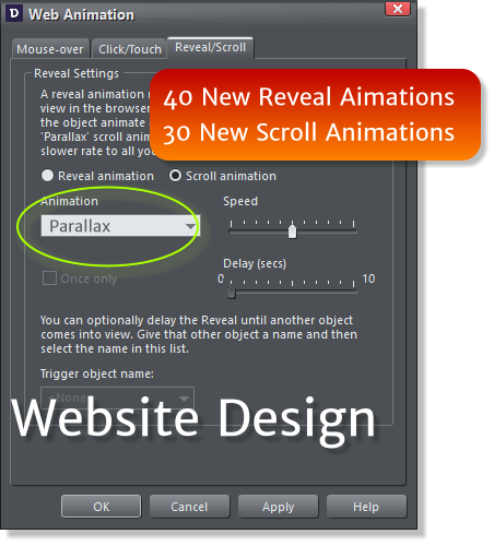 Parallax Website Design 40 New Reveal Aimations 30 New Scroll Animations